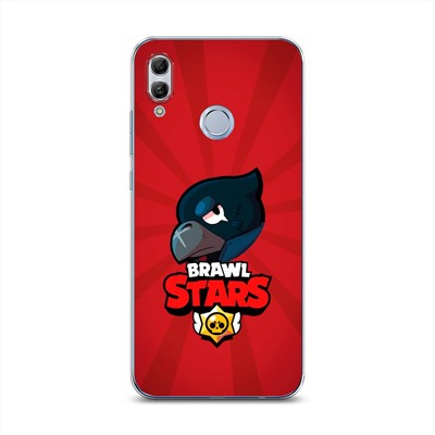 Силиконовый чехол Crow Brawl Stars на Honor 10 Lite