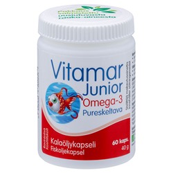 Vitamar Junior Омега-3 для детей от 2 лет, 60 капсул