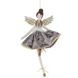 Мягкая игрушка на ёлку "Ангел", 28 см