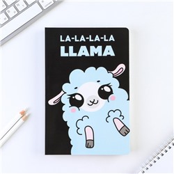 Ежедневник А5, 96 листов "LL-La-La-Llama"