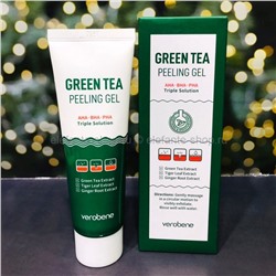 Гель для умывания Verobene Green Tea Peeling Gel, 70 гр (125)