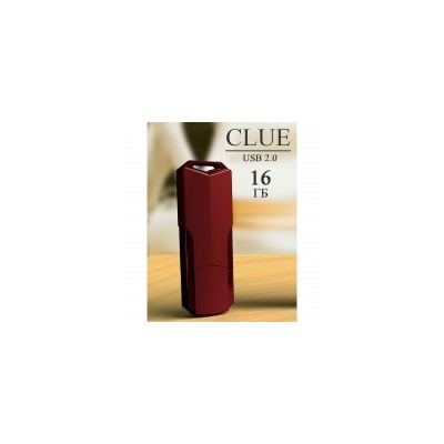 16Gb SmartBuy Clue Burgundy USB2.0 (SB16GBCLU-BG)