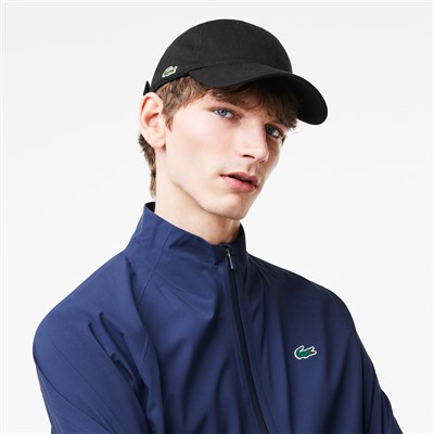 Unisex LACOSTE Kappe aus Bio-Baumwolltwill