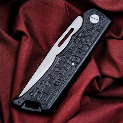 Нож кавказский, складной "НСК-8" сталь - AUS-8, рукоять - АБС пластик, 10 см