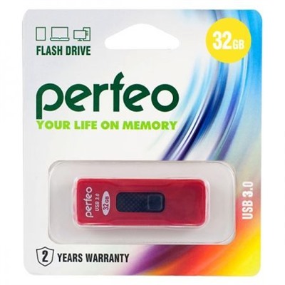 32Gb Perfeo S05 Red USB 3.0 (PF-S05R032)