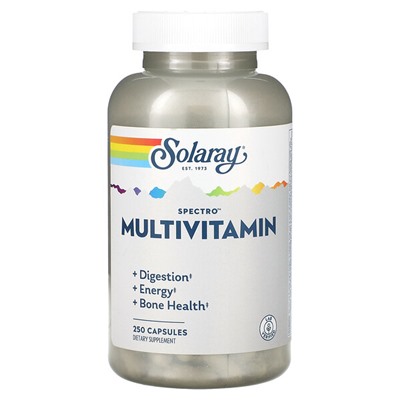 Solaray Spectro Мультивитамин - 250 капсул - Solaray