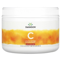 Swanson Порошок витамина С с шиповником, 8,8 унции (250 г)