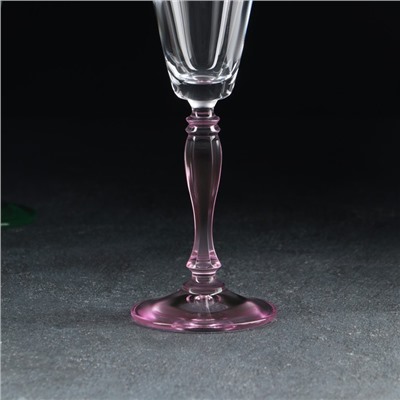 Набор бокалов для вина «Виктория», 6 шт, 190 мл, хрустальное стекло