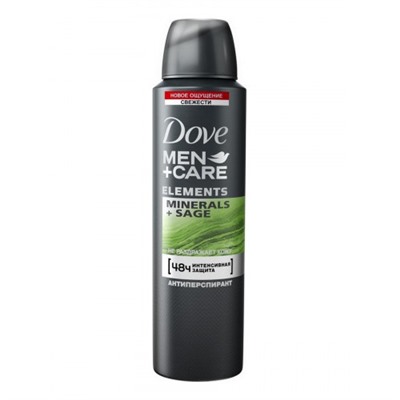 Dove deo спрей муж 150 ml MINERALS+SAGE (Свежесть минералов и шалфея)