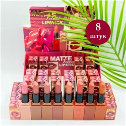 Набор матовых помад для губ Karite Velvet Matte Lipstick No.36042-47, 8 штук