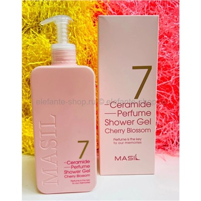 Гель для душа Masil 7  Ceramide Perfume Shower Gel Cherry Blossom 500ml (13)