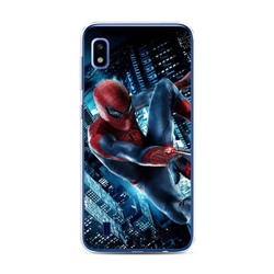 Силиконовый чехол Человек-паук 4 на Samsung Galaxy A10