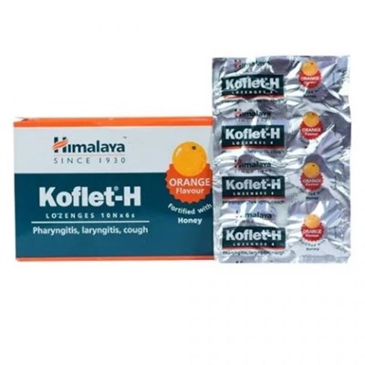 Кофлет-Н (Koflet-H) леденцы  (1 блистер - 6шт)