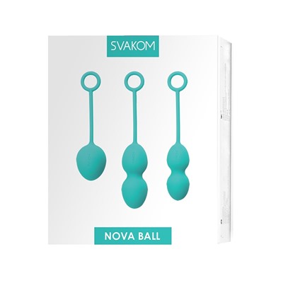 Svakom Шарики вагинальные Nova Ball, зеленые