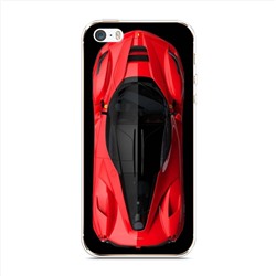 Силиконовый чехол Ferrari 2 на iPhone 5/5S/SE