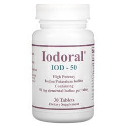 Optimox Йодорал, IOD-50, 50 мг, 30 таблеток