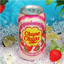 Вода газированная Chupa Chups «Клубника», 345 мл