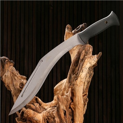 Нож-кукри туристический "Джунгли" клинок 29см, серебристый