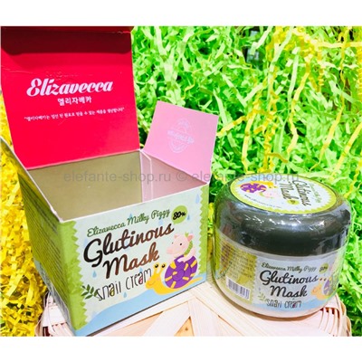 Крем-маска Elizavecca Milky Piggy Milky Piggy Glutinous Mask 80% Snail Cream, 100 гр (78)