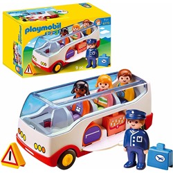 Уценка 20796 Playmobil.Конструктор арт.6773 "Airport Shuttle Bus" (Автобус до аэропорта) Упаковка