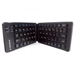Клавиатура беспроводная Gembird KBW-6 Bluetooth, 67 клавиш, складная
