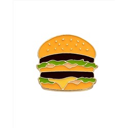 Металлический значок "Бургер"