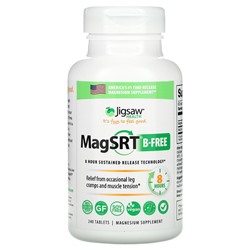 Jigsaw Health MagSRT B-Free, Магний с продленным высвобождением - 240 таблеток - Jigsaw Health
