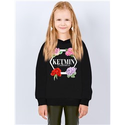 Толстовка для девочки KETMIN COLLECTION цв.Чёрный