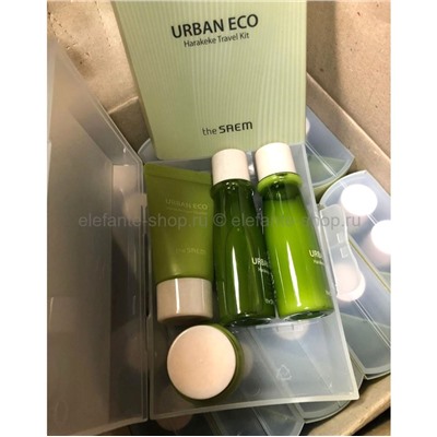 Набор миниатюр с экстрактом новозеландского льна The Saem Urban Eco Harakeke Travel 4 Kit (51)