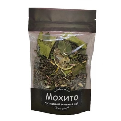 Ароматный зеленый чай "Мохито" 70 гр