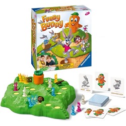 Ravensburger. Наст.игра "Funny Bunny"(Выдерни морковку)правила по QRкоду арт.210732/21558 МРЦ 2990 р