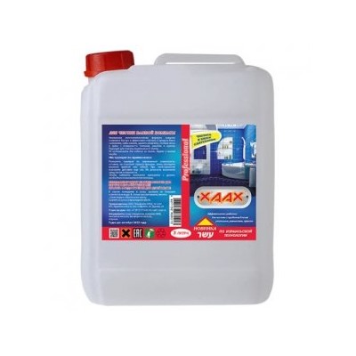 Универсальное средство для чистки ванной комнаты канистра 3 литра ХААХ