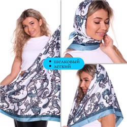 Платок-шарф женский на шею облегченный, размер 90*90 см, арт.280.027