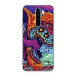 Силиконовый чехол Hyper beast на Xiaomi Redmi Note 8 Pro