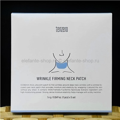 Патчи для шеи TENZERO Wrinkle Firming Neck Patch (125)