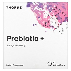 Thorne Prebiotic +, Ягоды граната, 30 питательных дисков