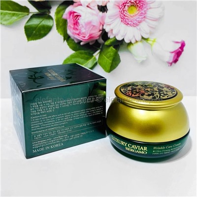 Крем для лица Bergamo Luxury Caviar Wrinkle Care Cream 50ml