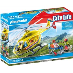 Playmobil. Конструктор арт.71203 "Medical Helicopter" (Медицинский вертолет)