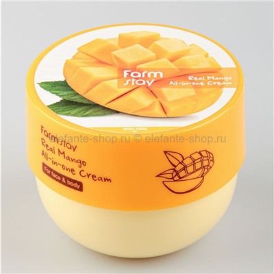 Крем FarmStay Real Mango All in One Cream for Body and Face 300ml (125)