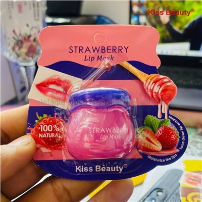 Клубничный бальзам для губ Kiss Beauty Strawberry Lip Mask 30g (37)