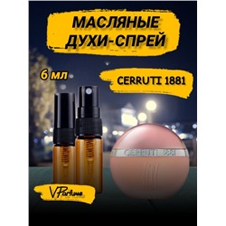 Сerruti 1881 масляные духи спрей Сerutti pour femme  (6 мл)