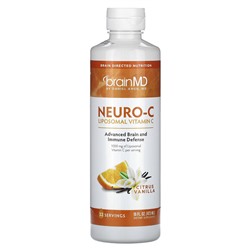 BrainMD Neuro-C, Цитрусовая ваниль, 16 жидких унций (473 мл)