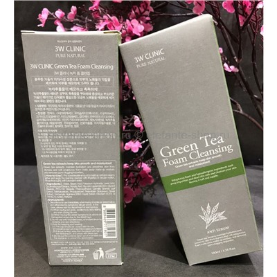 Пенка для умывания 3W Clinic Green Tea Foam Cleansing (78)