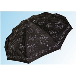 Зонт С4003 коты художественные