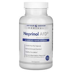 Arthur Andrew Medical Neprinol AFD, Защита от фибрина - 15 000 FU - 150 капсул - Arthur Andrew Medical