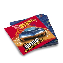 ND Play. Hot Wheels Салфетки бумажные трехслойные 33х33 см 20 шт арт.292794