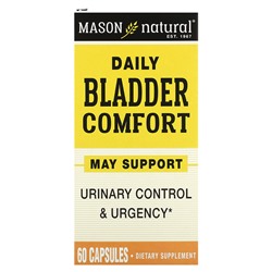 Mason Natural Ежедневный комфорт для мочевого пузыря, 60 капсул