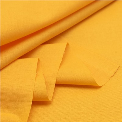 Ткань на отрез бязь ГОСТ Шуя 150 см 13620 цвет желтовато-оранжевый