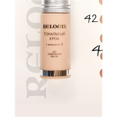 "RELOUIS" GOLD тональный крем №41 с витам.Е (33г).4 /РБ831-04