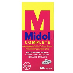 Midol Полный, 40 капсул